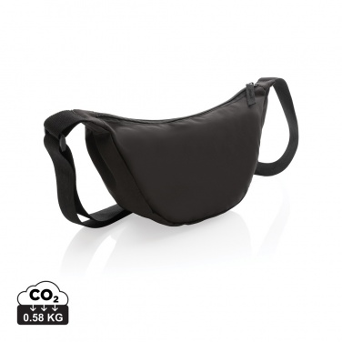 Logotrade corporate gift image of: Crescent AWARE™ RPET half moon sling bag